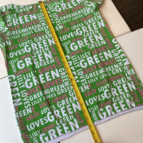 Lilly Pulitzer “Lilly Loves Green” Short-Sleeved Shirt - Picture 6 of 7